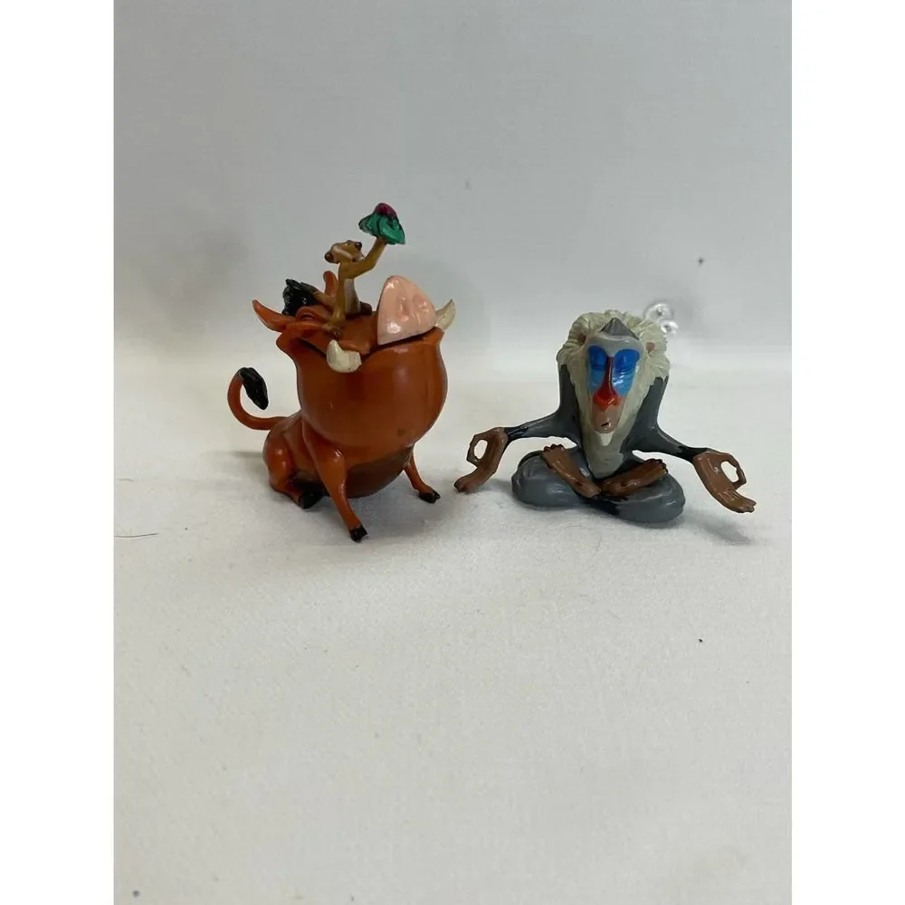 Lion King PVC Rafiki Meditating and Timon Pumba Disney Applause Cake Topper